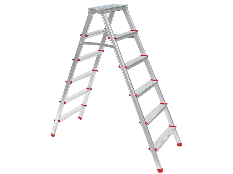7+7 Step Double-Sided Ladder