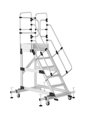 5+1 Step Platform Ladder with Guardrails