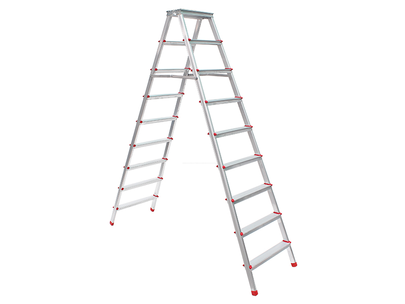 9+9 Step Double-Sided Ladder